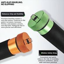 Aluminum Alloy Line Pull Rod Anti-Cutting Snag Line Pulling Fishing Reel Aid Rubber Anti-Slip Hook Tying Pull Wire Rod - Multicolor - View 7