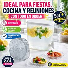 Beverage Ice Bucket & Beverage Dispensers - White - View 1