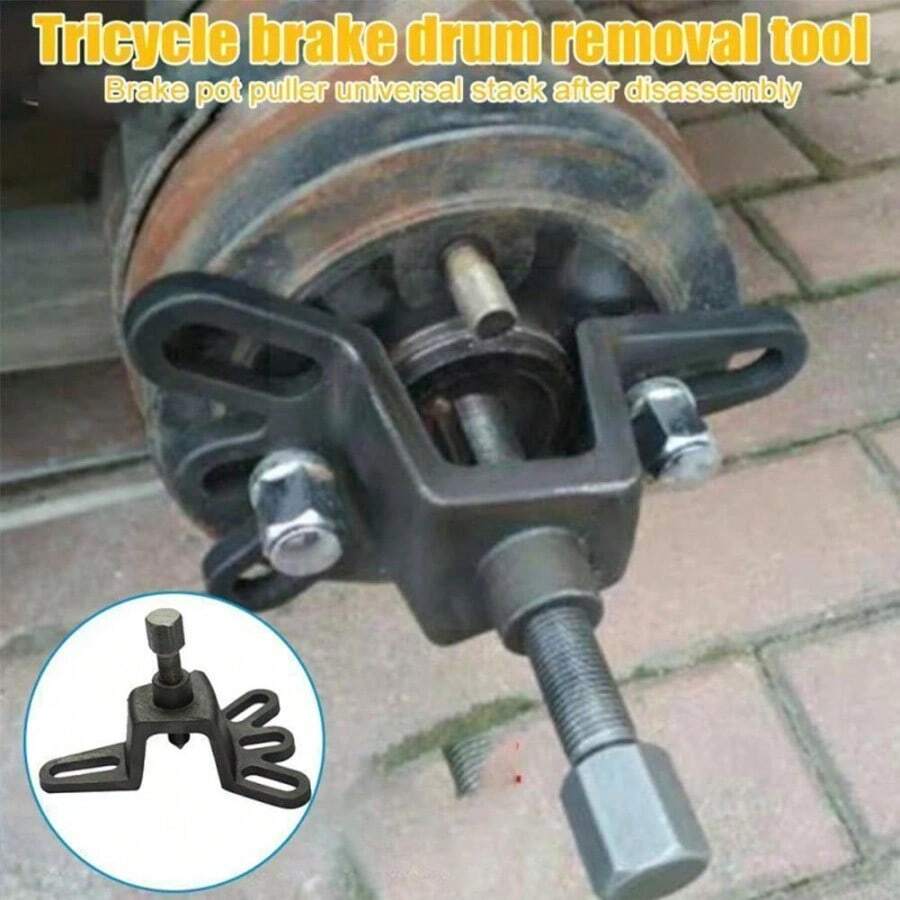 Universal Brake Drum Puller Tool 4 Hole Wheel Hub Puller Repair Tool Handheld For Motorcylce Accessories For Tricycle Motorbike - Black - View 1