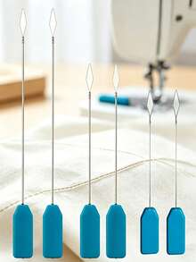 Sewing Machine Threader, Quick Threading, Suitable For Multiple Sewing Machine Models; Easy To Use; Suitable For Home Sewing And Tailoring Projects, Ideal Gift For Adults And Elderly; Convenient Tool For Quick Threading Sewing - Multicolor - View 3