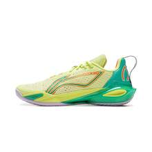 Li-Ning SPEED XI Pro Basketball Shoes BOOM Cushioning Stability Sports Shoes Men's ABAV031 - Light Lemon Yellow - View 2