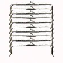 5 buc. încuietori metalice argintii semicercuri/pătrate pentru portofel, diverse dimensiuni, închidere cu capsă, accesorii DIY în stil vintage pentru geantă de mână, modificare portofel pentru monede, piese durabile lucrate manual pentru confecționarea portofelelor DIY - Multicolor - Vizualizare 25