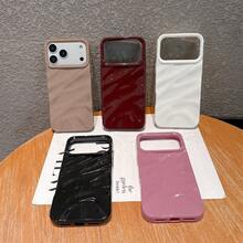 5件組 [黑色+粉色+白色+酒紅+棕色] 3D波浪紋手機殼 適用於 18 Pro Max/18 Pro/18/17 Pro Max/17 Pro/17 Air/17/16 Pro Max/16/16 Pro/16 Plus/15/15 Pro Max/15 Pro/15 Plus/11/12/13/14 Pro Max/11 Pro/11 Pro Max/12 Pro/12 Pro Max/13 Pro/13 Pro Max/14 Pro/14 Pro Max/14 Plus 軟殼極簡創意 - 5個套裝[黑色+粉紅色+白色+酒紅+棕色] - 查看 32