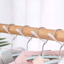 40pcs Colorful Anti-Slip Anti-Wind Clothes Hanger Clips, Dorm Balcony Laundry Anti-Drop, Multi-Functional Silicone Material, Laundry Dedicated For Home Outdoor, Outdoor Clothes Drying Rack Anti-Drop Fixed Clips, Suitable For Outdoor, Closet Storage, RV Laundry And More - A - View 2