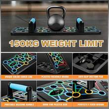 Foldable 24 In 1 Push Up Board Fitness Workout Train Gym Muscle Exercise Press - A - View 4