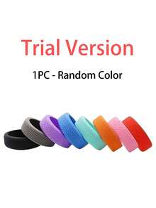 4pcs/1pc Silicone Luggage Wheel Protective Covers, Silent Shock-Absorbing Universal Wheel Caps, Sports Travel Accessories Easy Installation Diameter 5cm - Multicolor - View 8
