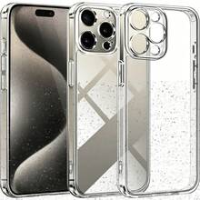 Funda suave transparente de alta transparencia, anti-amarilleo y anti-huellas compatible con iPhone 15 14 13, funda transparente minimalista compatible con iPhone 16 Pro Max 17 Pro Max 12 Mini 11 XS Max XR 7 8 Plus SE2022 - transparente - Ver 7