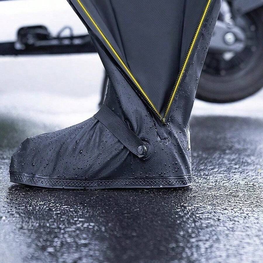 ¡Cubiertas impermeables para los pies! ¡Múltiples tamaños disponibles, esenciales para los días de lluvia!