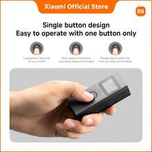 Xiaomi Smart Laser Measure – 40m Range, ±3mm Precision, LCD Display, Bluetooth Sync Via App, 370mAh USB-C Rechargeable Battery, Compact Digital Distance Meter For Home Renovation, Interior Design, And DIY Projects - Black - View 7