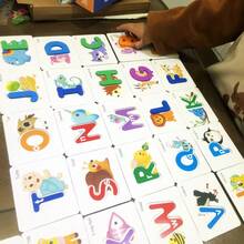 [Integrated Packaging]ABC Toddler Flashcard Set Makes It Easier To Carry And Move. - Beige - View 5