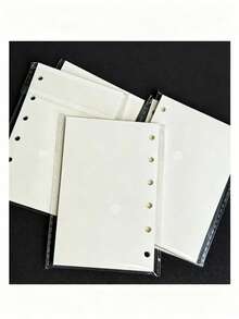 Brown Leather M5 Transparent Loose-Leaf Notebook Binder, Portable - Binder - View 11