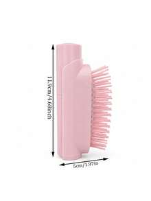Portable 2-In-1 Spray Comb With Built-In Spray Bottle, Hydrating Comb With Soft Round Bristles, Detangling Massage Comb, Perfume Refill Bottle, Liquid Dispenser Bottle, Perfume Bottle - Multicolor - View 5