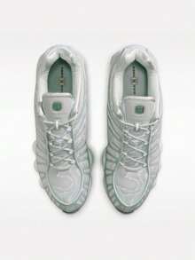 Men's NIKE SHOX TL Low-Top Athletic Casual Shoes IM4687-002 - Green - View 5