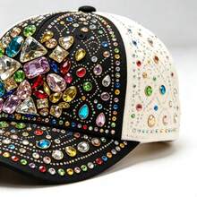 50pcs/Set Colorful Hand-Sewn Rhinestone Claw Studs, Rhinestone Clothing, Shoes, Hats, Bags DIY Material Accessories - Multicolor - View 4