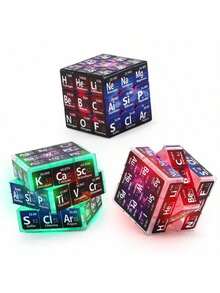 3x3x3 化學元素創意教育積木，適合學生與成人，返校季推薦 - A - 查看 3