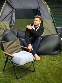 5/3/1pc Outdoor Inflatable Lounge Chair, Portable Inflatable Sofa, Pump-Free Inflatable Bed, Quick-Inflate Inflatable Sofa, Single Rectangular Lounge Chair, Lightweight Foldable Inflatable Sofa, Suitable For Camping, Hiking, Outdoor - Multiple Styles - View 7