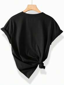 Women T-Shirts - Black - View 2