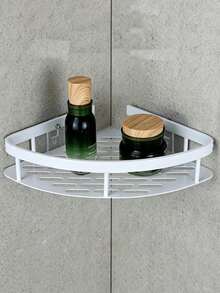 2pcs Stainless Steel Rust-Proof Bathroom Shelf, Large Capacity Shower Caddy, Suitable For Bathroom Storage And Home Decor, No Drilling Required - Multicolor - View 14