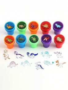 3/12/24/36/50pcs Self-Inking Dog Stamps, Small Colorful Stamp Set, Teacher Supplies, Party Favors, Suitable For Classroom, Party And Educational Activities - Multicolor - View 5