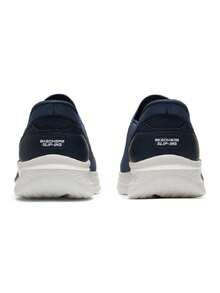 Skechers Men's SLADE Slip-On Athletic Casual Shoes, Mesh Walking Shoes 211375-NVY - Navy Blue - View 5