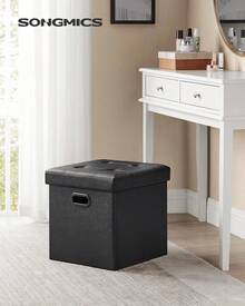 Outdoor Storage Benches - Black - View 2