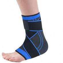 Adjustable Ankle Support Breathable Knitted Band Adjustable Elastic Compression Wrap, Suitable For Running And Fitness (Single Pack) - Multicolor - View 18
