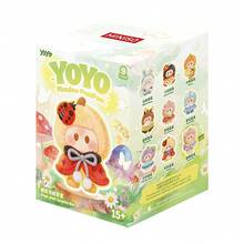 Miniso YOYO Flower Fluffy Series Vinyl Plush Blind Box, Soft Plush Outer Layer With Vinyl Inner Body, Lovely Floral Character Doll, Desktop & Bag Hanging Decor, Collectible Toy For IP Fans (1 PC Random Delivery) - Multicolor - View 12