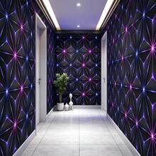1 Roll Colorful Geometric Self-Adhesive Wallpaper, Suitable For Home Decor. Can Be Used For Kitchen Cabinets, Tables And Chairs, Room Background, Home Renovation, DIY, Waterproof And Stain-Resistant. - Geometry - View 3