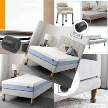 4X Heavy Duty Bed Risers Feet Round Leg Lift Furniture Extra Chair Raisers Stand - OC0000063234068 - View 2
