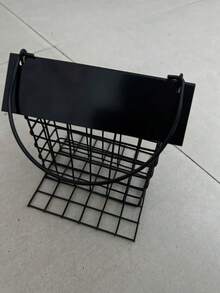 戶外耐候鳥食槽 - 綠色鍛鐵網格與種子分配器，適合小型野鳥 - 鳥類愛好者的完美花園裝飾 - 將多彩鳥類吸引到您的後院，戶外鳥食槽 - 方形 - 查看 17