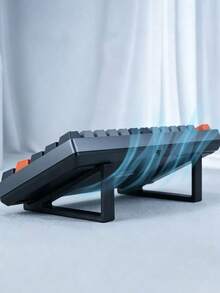 2pcs/Pair Ergonomic Keyboard Riser, Non-Slip Universal Stand, Effortless Typing, Reduced Wrist Fatigue, Non-Slip Stable, Highly Adaptable. Minimalist And Versatile. - Multicolor - View 7