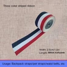 Cheonet Single Fold Twill Tape, Pre-Folded Twill Tape, Suitable For Sewing, Elastic Band Folding Crafts And Home Decor, Multi-Functional Fabric Edge Decoration And Clothing Embellishment, Sewing Trim, Handmade Supplies, S - DIY TAPE - View 25