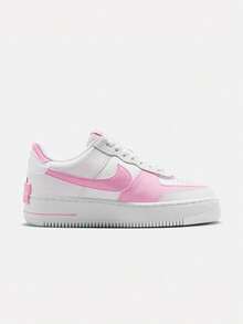Nike Women's W AF1 SHADOW Low-Top Sports Casual Shoes DZ1847-115 - Baby Pink - View 2