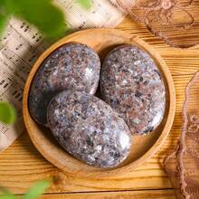 Natural Yooperlite Flame Stone Raw Rough Tumbled Palm Stone Chips Gravel UV Fluorescent Fire Rock Mineral Specimen Aquarium Vase Filling Desktop Decor - Multicolor - View 14