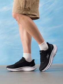 Skechers Men's Running Shoes GO RUN CONSISTENT 2.0 Lightweight Breathable Casual Running Walking Shoes 220880WW-BKW - Black/white - View 5