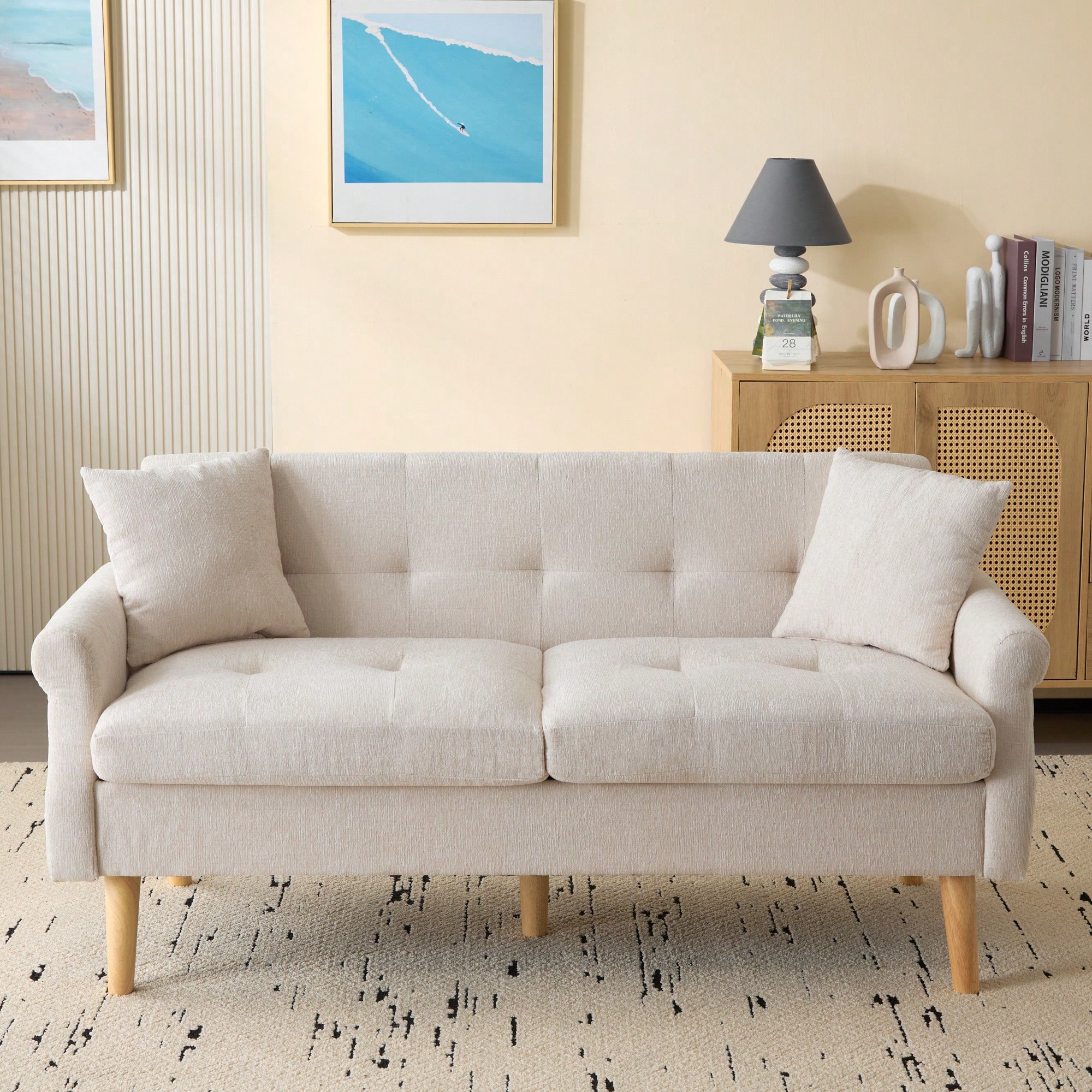 Beige 2 Seat