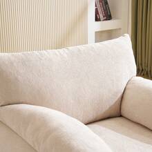 Modern Chenille Sofa - Grey 1 Seat - Comfortable And Stylish - 米色單座 - 查看 6