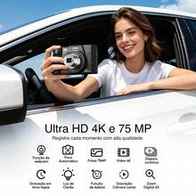 4K Digital Camera (For Professional Photography), 12x Optical Zoom, 75MP Auto Focus, Supports WiFi Network Camera Function, Equipped With 3-Inch Ultra-HD Display, Ideal For Travel And Video Blogging - View 3