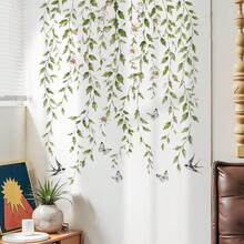 2 buah Stiker Dinding Mural Latar Belakang Ranting Willow yang Dapat Dilepas, Dekorasi Rumah Musim Panas, Seni Dinding Latar Belakang, Dekorasi Rumah, Warna Campuran, Stiker Dinding Perekat Sendiri - 69412-QYTF - View 5