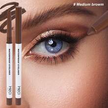 HECI BEAUTY 1pc Retractable Eyeliner Pencil, Smooth Texture, High Pigmentation, Waterproof, Creates Bold And Clear Lines - Multicolor - View 14