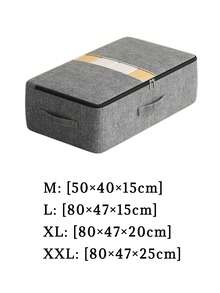 1/2 piezas Bolsas de almacenamiento de PVC transparente, cajas de almacenamiento rectangulares multifuncionales con tapa abatible y ventana visible, adecuadas para juguetes, manualidades, libros, artículos de papelería, aperitivos, primera opción para regalos de 11 días festivos - Multicolor - Ver 6