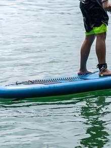 1Set Sup Board Foot Leg Rope Practical Coiled Surfboard Leash Elastic Surfing Stand UP Paddle Board Ankle Leash Surfing Accessories - 彩色 - 查看 6