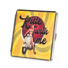 3in1, New Creative Retro Nostalgic Style Thick Cigarette Storage Box, 20-Cigarette Large Capacity Portable Pressure-Resistant Cigarette Holder, Outdoor Portable Smoking Accessories, Creative Holiday Gift! - Multicolor - View 4