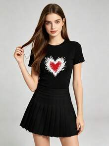 Women T-Shirts - 黑色 - 查看 1