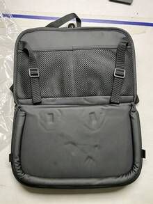 1pc Universal Premium PU Leather Car Seat Back Storage Organizer - With Dining Table, Cup Holder & Travel Accessories, Large Capacity Storage Bag Essential For Comfortable Driving - B - View 15