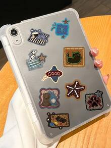 50pcs American Style Graffiti Stickers For Adults Teens Sticker Enthusiasts Scrapbooking, Notebooks Laptops Phone Cases Luggage And Guitar Decorations Stickers - A - View 4