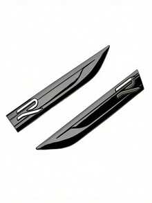 2pcs R-Blade Leaf Emblem Sticker For Golf 7 8 GOLF GTI Decoration Side Emblem Decal - A - View 10