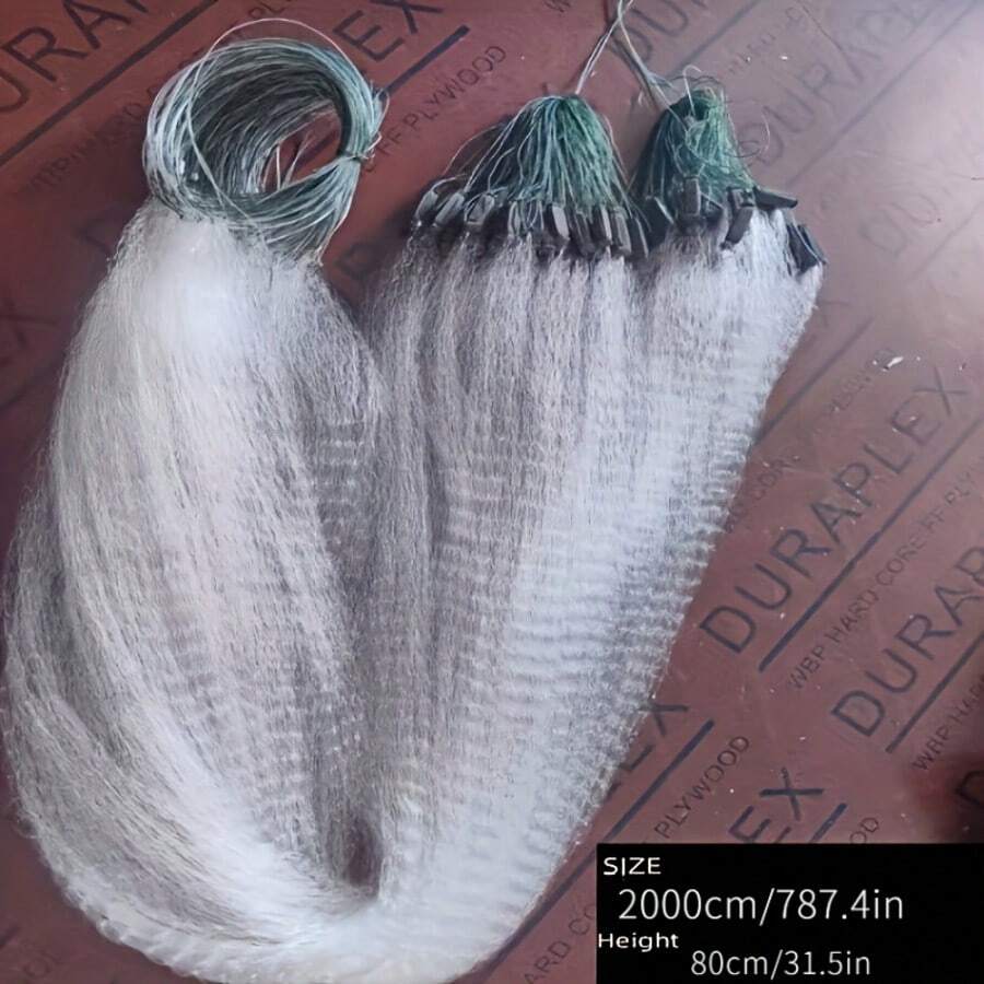 1pc Heavy Duty Floating Fishing Net, Lightweight & Durable Nylon Material, Wide Coverage Without Damaging Fish, Suitable For Lakes, Rivers, Ponds, Boat Operations, Fishing Enthusiasts Outdoor Adventure Fishing Gear - Multicolor - View 1