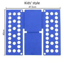 Quick Folding Board Slouchy Folding Tool For Shirts, T-Shirts, Pants, Home Closet Clothing Organizer, Stackable Clothing Storage Divider, Anti-Wrinkle Clothes Layering Tray, Shirt And Pants Closet Drawer Organizer, Adult And Children Sizes, Random Color - Multicolor - View 2