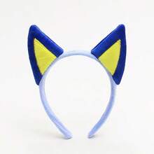 1pc Cute Dog Ear Headband Set, Halloween Party Cosplay Costume Accessory Prop, Fun Decorative Hair Accessory, Perfect For Holiday Parties And Themed Events - Multicolor - View 7